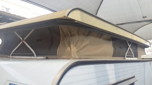 New Canvas Roof Surround - Outside
